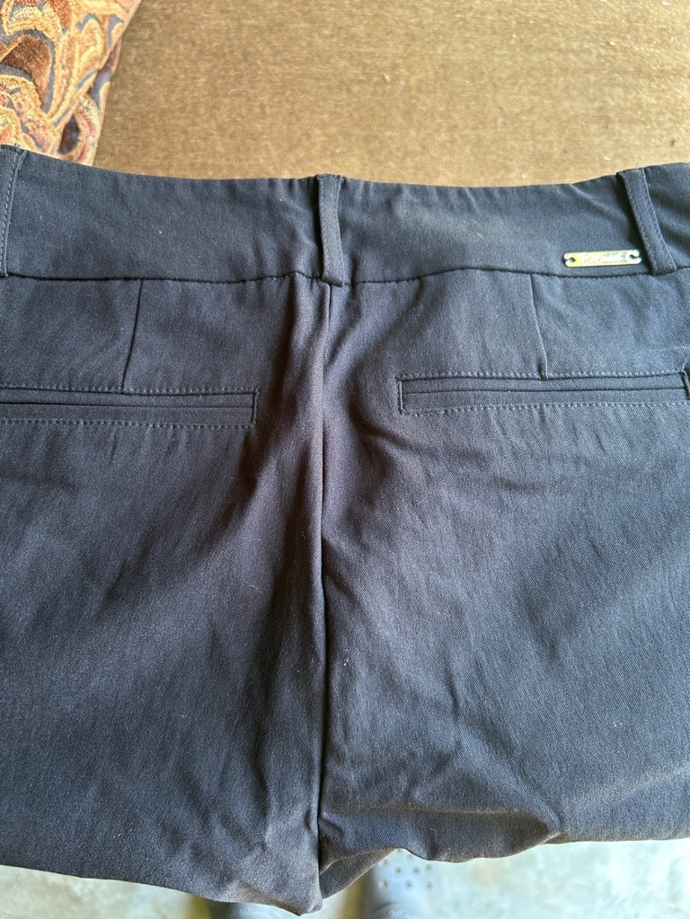 Rafaella Women's Black Barely Bootcut Pants - Picture 4 of 7